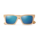 WANAKA - Sunglasses and case in bamboo - Image 4