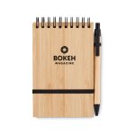 SONORABAM - A6 bamboo notepad with pen - Image 5