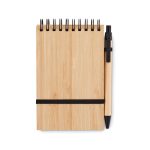 SONORABAM - A6 bamboo notepad with pen - Image 3