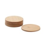 BAYIN SET - Set of 6 bamboo coasters - Image 3