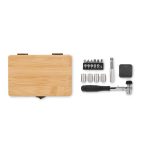 FUROBAM - 13 piece tool set, bamboo case - Image 2