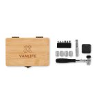 FUROBAM - 13 piece tool set, bamboo case - Image 4