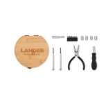BARTLETT - 15 piece tool set bamboo case - Image 4