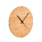 ESFERE - Round shape bamboo wall clock - Image 3