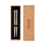 GRAZ SET - Recycled stainless steel pens - Image 3
