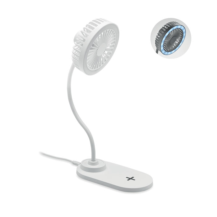 mo6810-06 VIENTO - Desktop charger fan with light - Image 1