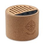 ROUND + - Round cork wireless speaker - Image 3