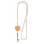 KARA - Cotton Lanyard with metal hook - Image 2