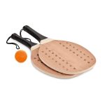 PALAS - Rosewood beach tennis set - Image 3