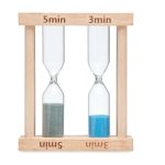 BI - Set of 2 wooden sand timers - Image 2