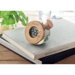 DROPPY LUX - Water powered bamboo LCD clock - Image 3