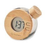 DROPPY LUX - Water powered bamboo LCD clock - Image 4