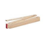 ARA - Carpenter ruler in wood 2m - Image 3