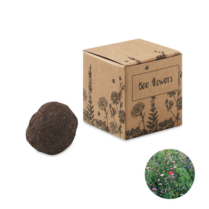 mo6909-13 BOMBI II - Seed bomb with bee flowers - Image 1