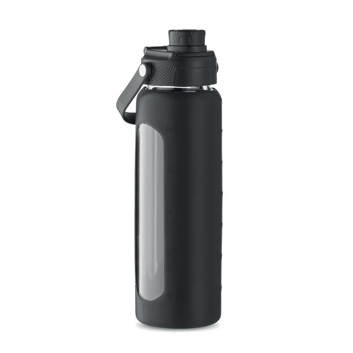 mo6972-03 KEILA - Glass bottle with sleeve 750 ml - Image 1