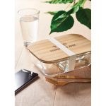 TUNDRA 3 - Glass lunch box with bamboo lid - Image 4