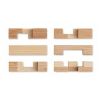 SQUARENATS - Bamboo brain teaser puzzle - Image 2