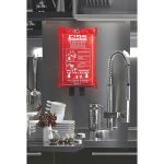 BLAKE - Fire blanket in pouch 100x95cm - Image 5
