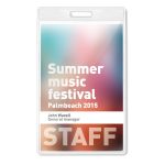 BADGO - Transparent badge 7.5cmx12.5cm - Image 3
