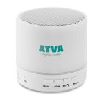 ROUND WHITE - Round wireless speaker LED - Image 5