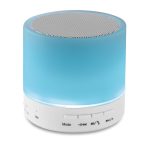 ROUND WHITE - Round wireless speaker LED - Image 4