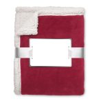 ZERMATT - Blanket coral fleece/ sherpa - Image 2