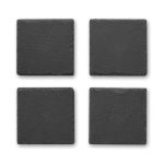 SLATE4 - Slate coasters with EVA bottom - Image 4