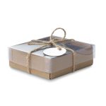 SLATE4 - Slate coasters with EVA bottom - Image 2