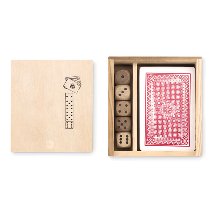 mo9187-40 LAS VEGAS - Cards and dices in box - Image 1