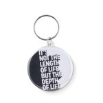 PIN KEY - Small pin button key ring - Image 3