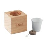 MENTA - Herb pot wood "MINT" - Image 2