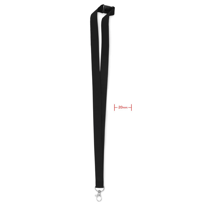 mo9354-03 PANY - Lanyard with metal hook 20 mm - Image 1