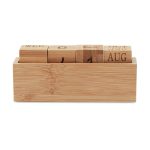 KARENDA - Bamboo calendar - Image 2