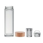 BATUMI GLASS - Double wall glass bottle 400ml - Image 2
