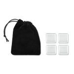 ICY - Set of 4 SS ice cubes in pouch - Image 3