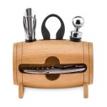 BOTA - 4 pcs wine set in wooden stand - Image 2