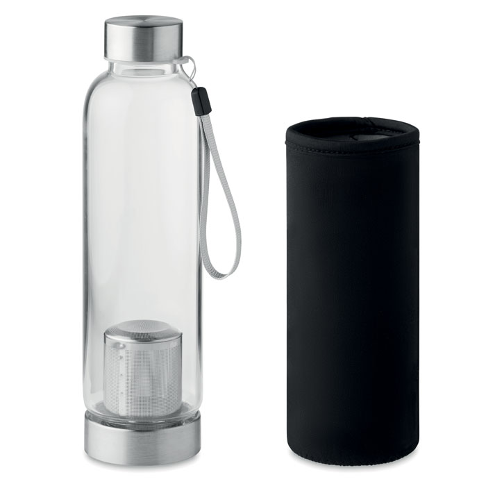 mo9636-03 UTAH TEA - Single wall glass bottle 500ml - Image 1