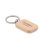 POTY WOOD - Rectangular wooden key ring - Image 3