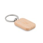 POTY WOOD - Rectangular wooden key ring - Image 2
