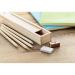 TODO SET - Stationery set in wooden box - Image 4