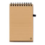 SONORACORK - A6 Cork notepad with pen - Image 4