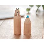 PETIT COLORET - 6 pencils in wooden box - Image 3