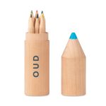 PETIT COLORET - 6 pencils in wooden box - Image 4