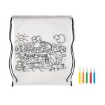 CARRYDRAW - Non woven kids bag with pens - Image 2