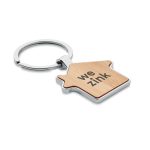 BURNIE - House key ring metal bamboo - Image 4