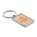 BENDIGO - Rectangular key ring bamboo - Image 4