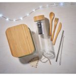 TUNDRA LUNCHBOX - Glass lunchbox with bamboo lid - Image 4