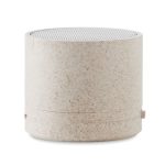 ROUND BASS+ - 3W speaker in wheat straw/ABS - Image 2