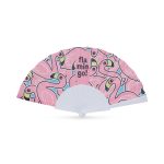Full colour plastic hand fan