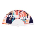 Full colour plastic hand fan